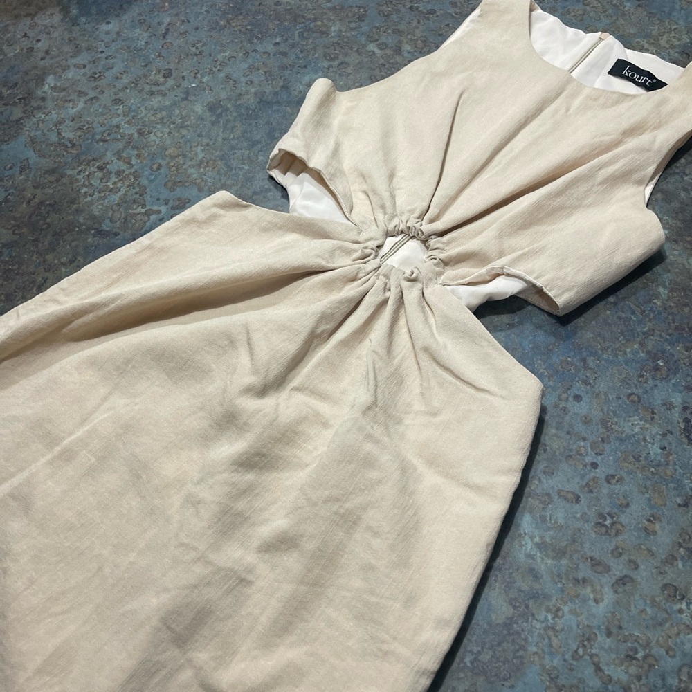 Lien Kourt cut out dress
